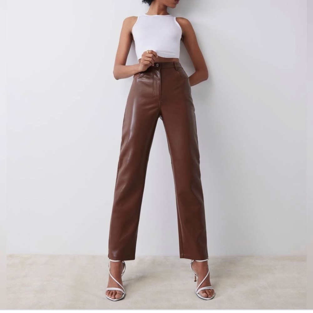 Wilfred Brown Melina Leather Pants